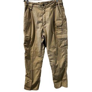 5.11 Tactical Pants Men’s 34x34 Tan Cargo Pockets Straight Ripstop Outdoor